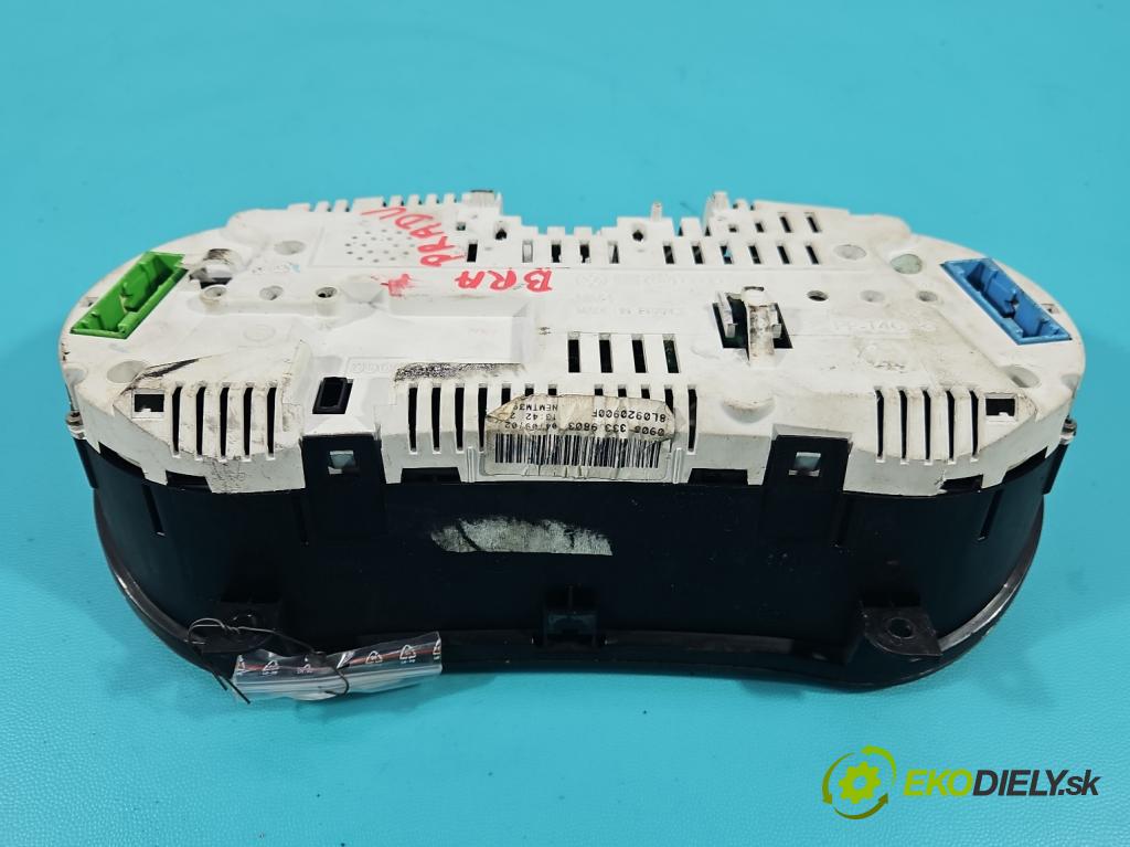 Audi A3 8L 1996-2003 1.6 sr 102 HP manual 75 kW 1595 cm3 3- prístrojovka/ budíky 8L0920900F (Prístrojová doska)