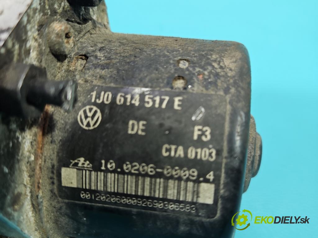 Audi A3 8L 1996-2003 1.6 sr 102 hp manual 75 kW 1595 cm3 3- čerpadlo abs 1J0614517E (Pumpa ABS)