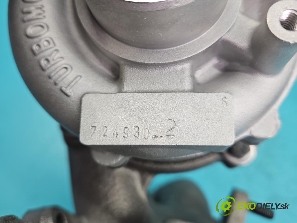 Vw Passat B6 2005-2010 2.0 tdi 140 hp manual 103 kW 1968 cm3 4- Turbodmychadlo repasováno 724930