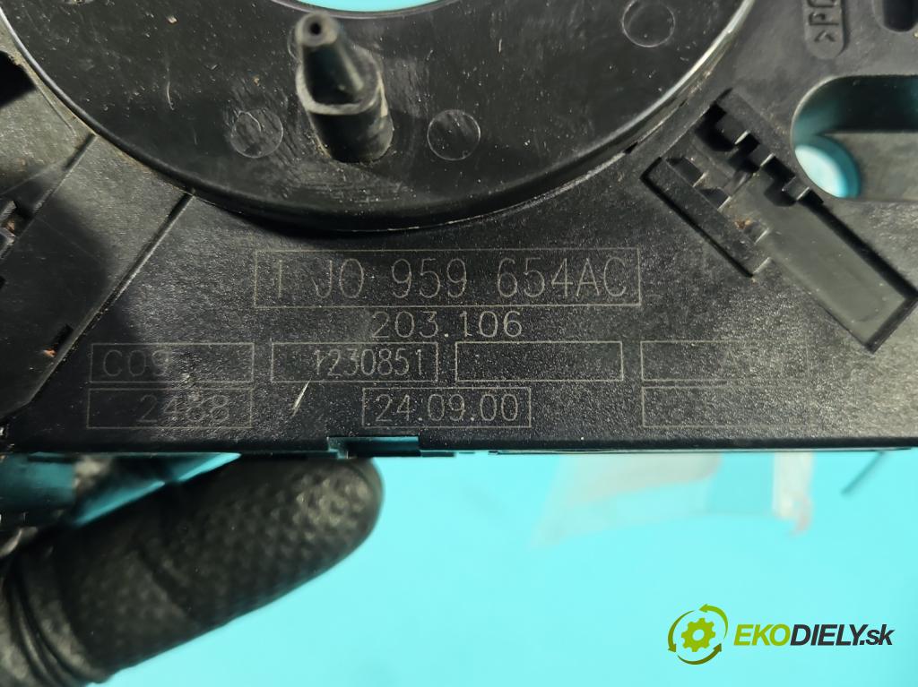 Audi A3 8L 1996-2003 1.6 sr 102 hp manual 75 kW 1595 cm3 3- Páska: airbag 1J0959654AC (Airbag)