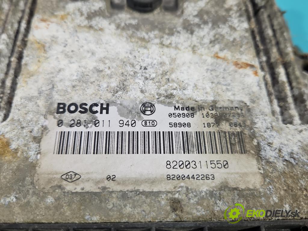 Opel Movano II 2003-2010 2.5 cdti 99 HP manual 73 kW 2463 cm3 5- riadiaca jednotka motora 0281011940