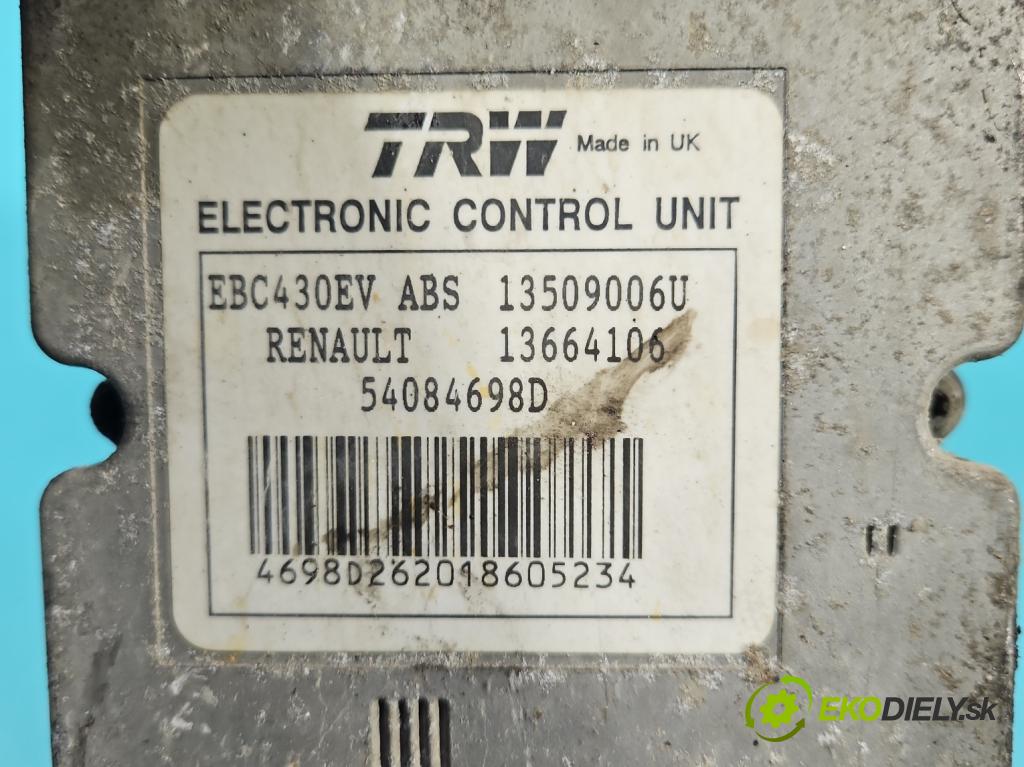 Opel Movano II 2003-2010 2.5 cdti 99 HP manual 73 kW 2463 cm3 5- čerpadlo abs 13509006U (Pumpa ABS)