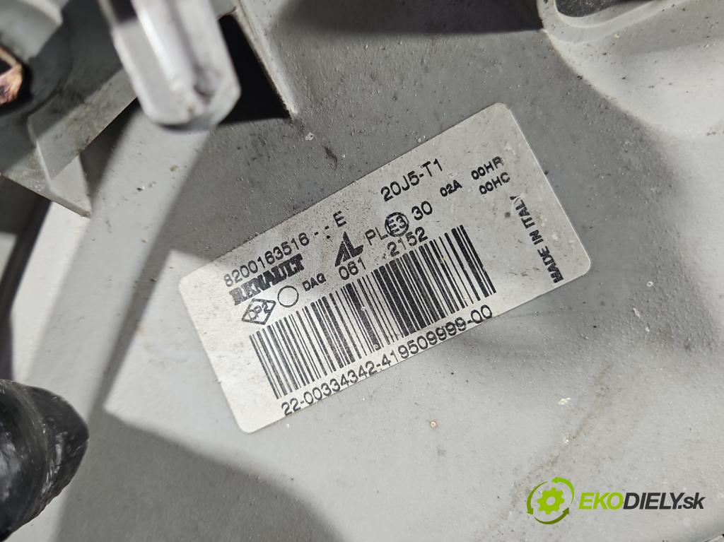 Opel Movano II 2003-2010 2.5 cdti 99 HP manual 73 kW 2463 cm3 5- Reflektor: ľavý 8200163516 (Kľučka dverí ostatné)