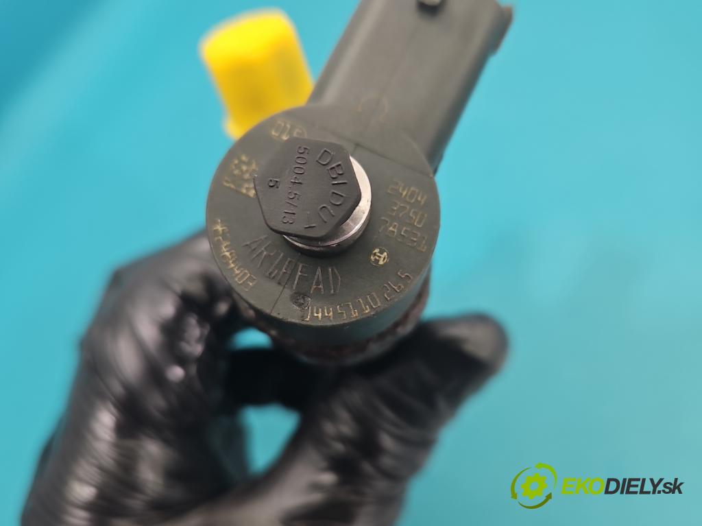 Opel Movano II 2003-2010 2.5 cdti 99 HP manual 73 kW 2463 cm3 5- vstrek 0445110265 (Vstrekovač paliva)