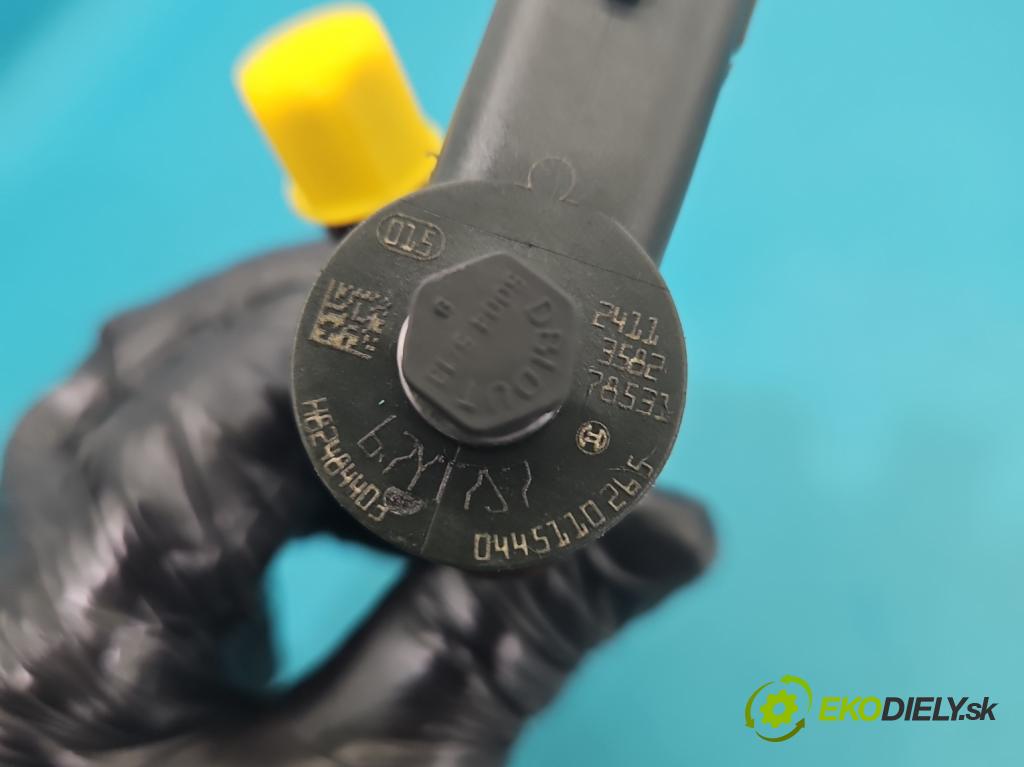 Opel Movano II 2003-2010 2.5 cdti 99 HP manual 73 kW 2463 cm3 5- vstrek 0445110265 (Vstrekovač paliva)