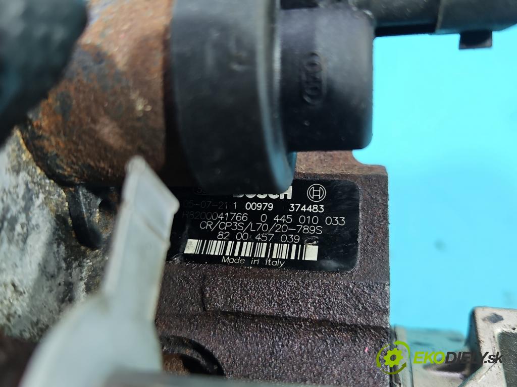 Opel Movano II 2003-2010 2.5 cdti 99 hp manual 73 kW 2463 cm3 5- čerpadlo vstřikovací 0445010033 (Vstřikovací čerpadlo)