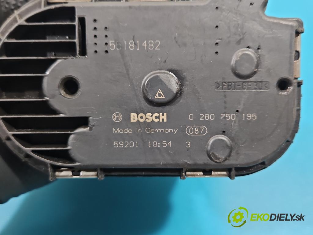 Alfa romeo 159 1.9 JTS 160 HP manual 118 kW 1859 cm3 4- klapka 55181482 (Škrtiaca klapka)