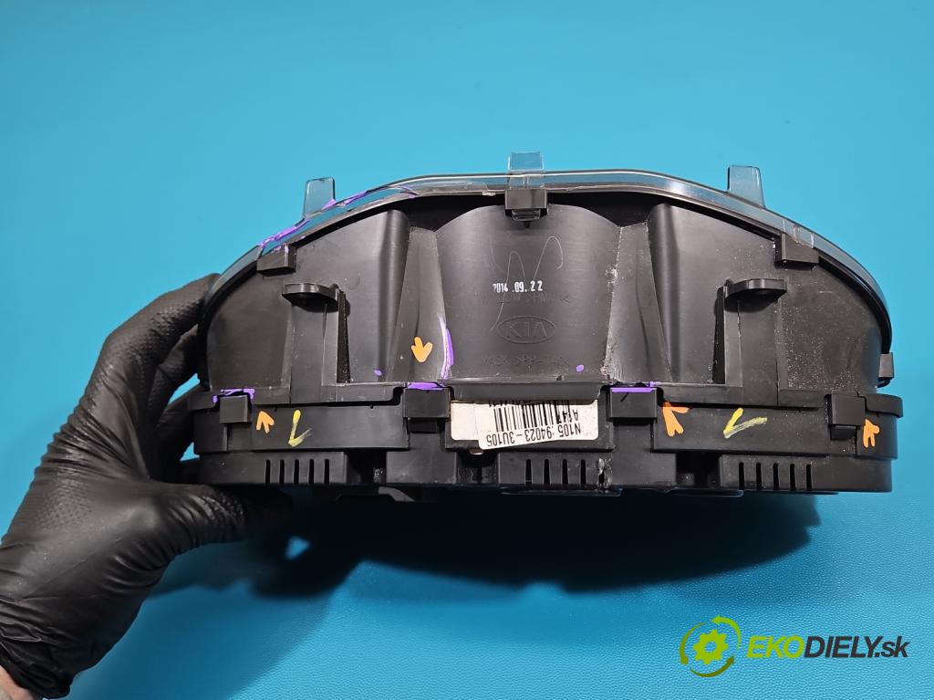 Kia Sportage III 2010-2015 1.6 GDI 135 HP manual 99 kW 1591 cm3 5- prístrojovka/ budíky 94023-3U105 (Prístrojová doska)