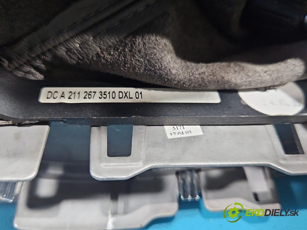 Mercedes E W211 2002-2009 3.2 cdi (648961) 204 HP automatic 150 kW 3222 cm3 5- Páka: Změny: stupeň,rýchlosť A2112673224 (Rýchlostná páka (kulisa))