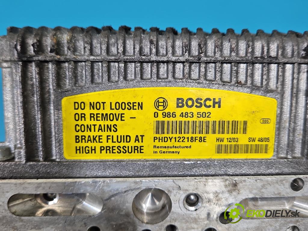 Mercedes E W211 2002-2009 3.2 cdi 204 HP automatic 150 kW 3222 cm3 5- čerpadlo abs 0986483502 (Pumpa ABS)