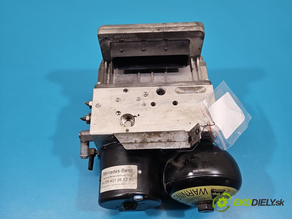 Mercedes E W211 2002-2009 3.2 cdi 204 HP automatic 150 kW 3222 cm3 5- čerpadlo abs 0986483502 (Pumpa ABS)