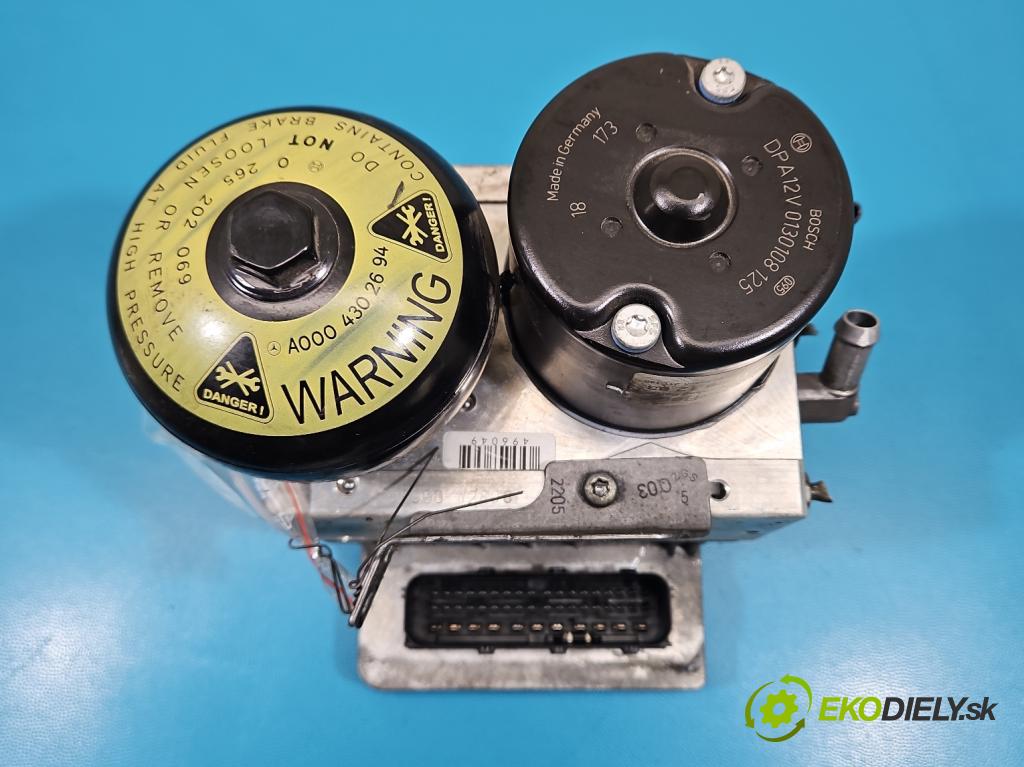 Mercedes E W211 2002-2009 3.2 cdi 204 HP automatic 150 kW 3222 cm3 5- čerpadlo abs 0986483502 (Pumpa ABS)