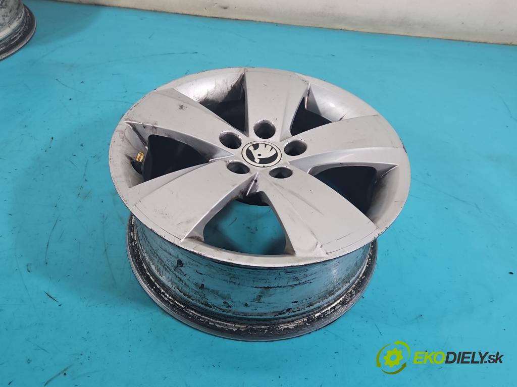 Skoda Fabia III 2014- 2021 1.4 TDI 105 hp manual 77 kW 1422 cm3 5- Felga hliník: 15" komplet 6V0601025L