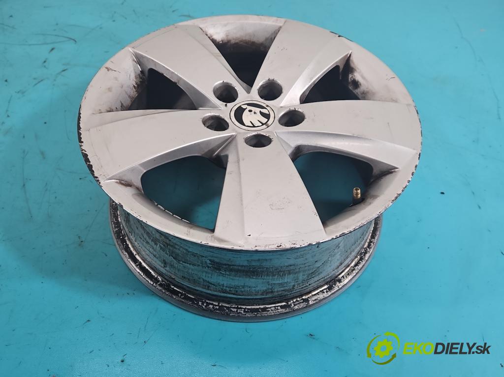 Skoda Fabia III 2014- 2021 1.4 TDI 105 hp manual 77 kW 1422 cm3 5- Felga hliník: 15" komplet 6V0601025L