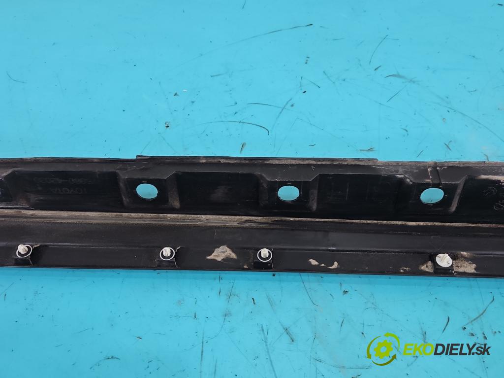 Toyota Rav4 V 2018- 2.5 hybrid 178HP: automatic 131 kW 2487 cm3 5- lišta práh: ľavé 75860-42030 (Lišta prahová)