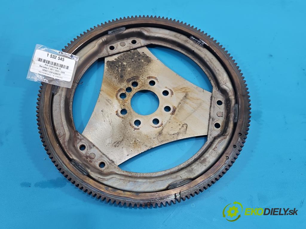 Mercedes E W211 2002-2009 3.2 cdi 204 HP automatic 150 kW 3222 cm3 5- koleso hojdačka: 6130320047 (Zotrvačník)