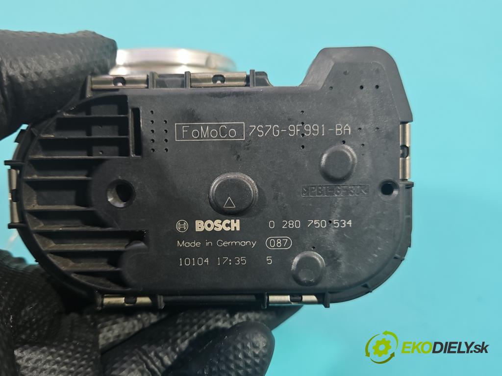 Ford Focus Mk3 2010-2018 1.6 16v 105 HP manual 77 kW 1596 cm3 5- klapka 0280750534 (Škrtiaca klapka)