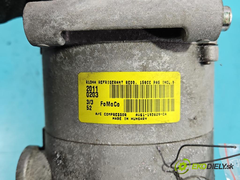 Ford Focus Mk3 2010-2018 1.6 16v 105 HP manual 77 kW 1596 cm3 5- Kompresor: klimatizácie AV61-19D629-CA (Kompresor klimatizácie)