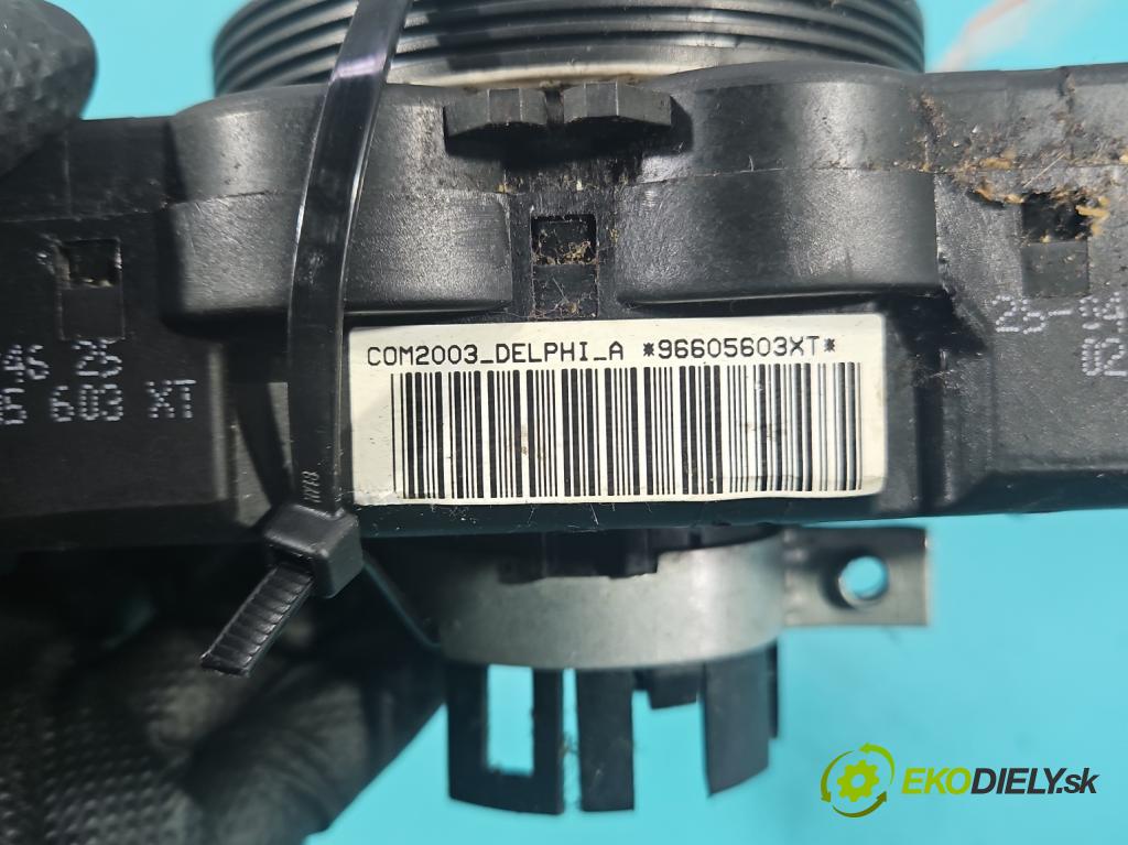 Peugeot 807 2002-2014 2.0 16V 140 HP manual 103 kW 1997 cm3 5- prepínač komplex: 96605603XT (Prepínacie páčky pod volantom)