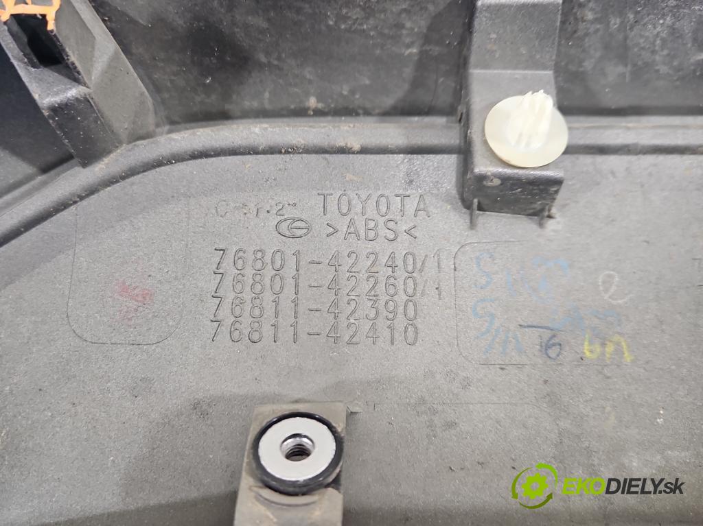 Toyota Rav4 V 2018- 2.5 hybrid 178HP: automatic 131 kW 2487 cm3 5- zaslepka: zadné 76801-42240