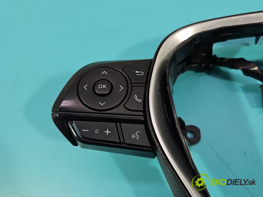 Toyota Rav4 V 2018- 2.5 hybrid 178HP: automatic 131 kW 2487 cm3 5- prepínač multifunkční: řízení:  (Prepínacie páčky pod volantom)