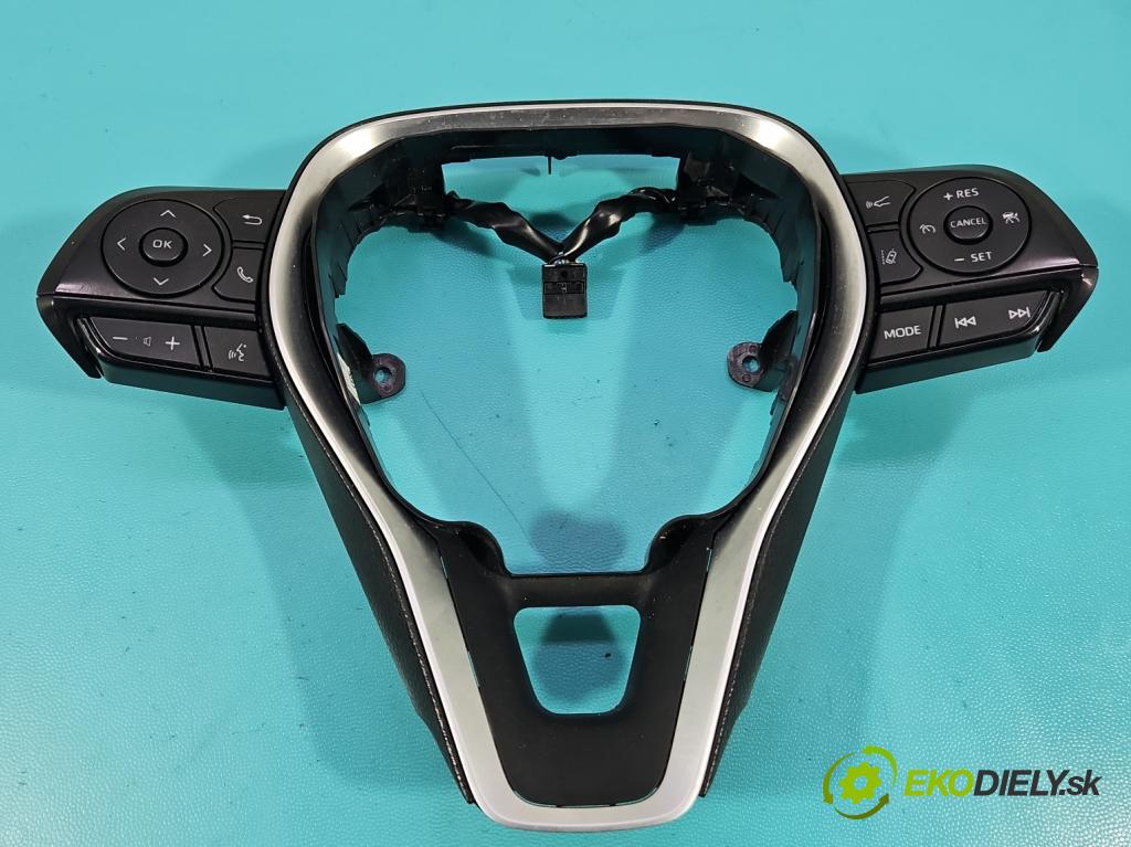 Toyota Rav4 V 2018- 2.5 hybrid 178HP: automatic 131 kW 2487 cm3 5- prepínač multifunkční: řízení:  (Prepínacie páčky pod volantom)