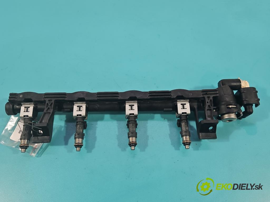 Ford Focus Mk3 2010-2018 1.6 16v 105 hp manual 77 kW 1596 cm3 5- vstřikovač 0280158207 (Vstřikovač paliva)