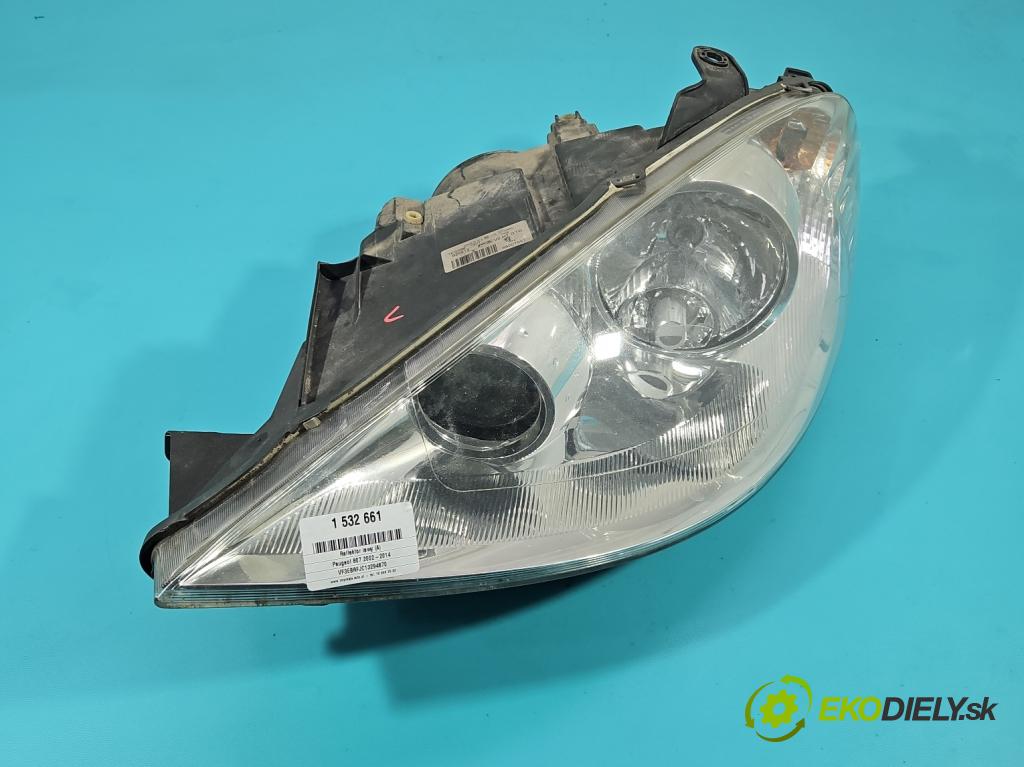 Peugeot 807 2002-2014 2.0 16V 140 HP manual 103 kW 1997 cm3 5- Reflektor: ľavý 89007051 (Kľučka dverí ostatné)