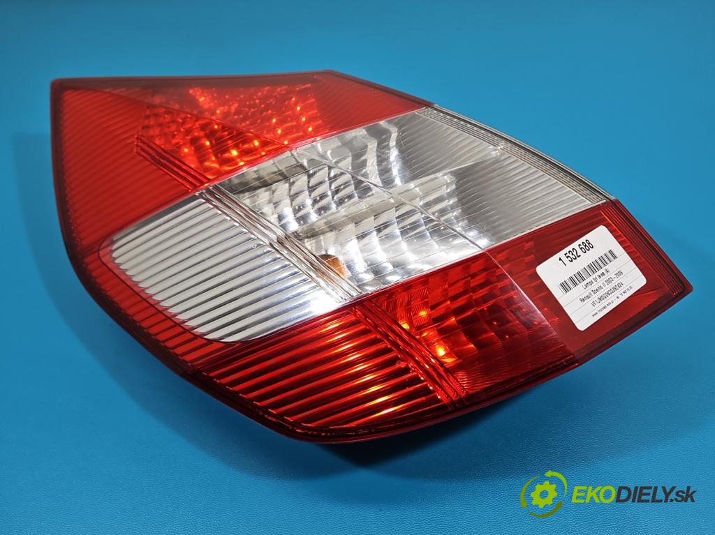 Renault Scenic II 2003-2009 1.9 dci 120 HP manual 88 kW 1870 cm3 5- svetlo / reflektor zadné ľavé 8200493374F (Kľučka dverí ostatné)