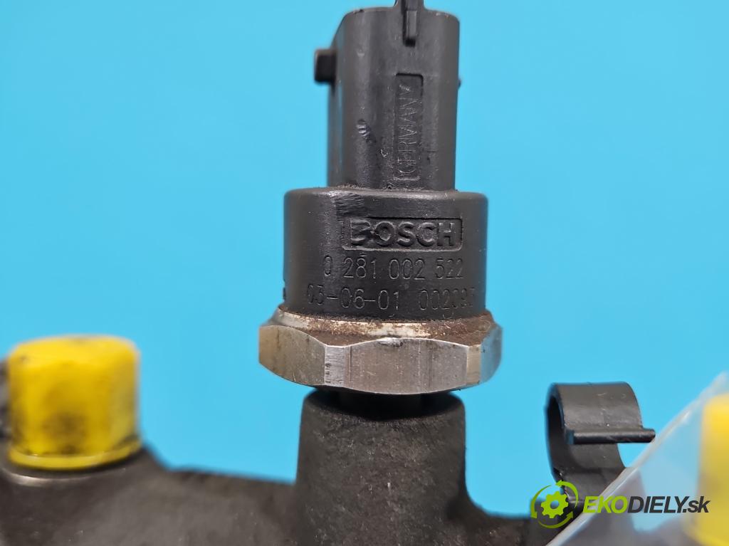 Renault Laguna II 2001-2007 1.9 dci 120 HP manual 88 kW 1870 cm3 5- lišta vstrekovacia 0445214024 (Vstrekovacia lišta)