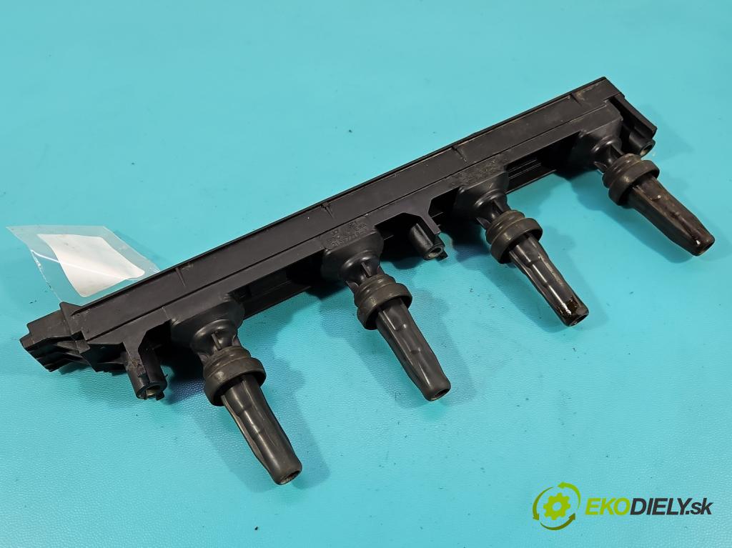 Peugeot 807 2002-2014 2.0 16V 140 HP manual 103 kW 1997 cm3 5- cievka zapaľovacia 9656695780 (Zapaľovacia cievka)