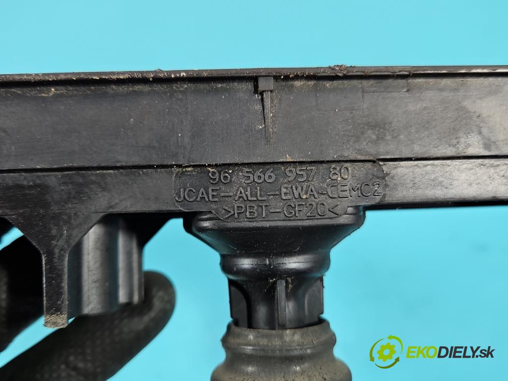 Peugeot 807 2002-2014 2.0 16V 140 HP manual 103 kW 1997 cm3 5- cievka zapaľovacia 9656695780 (Zapaľovacia cievka)