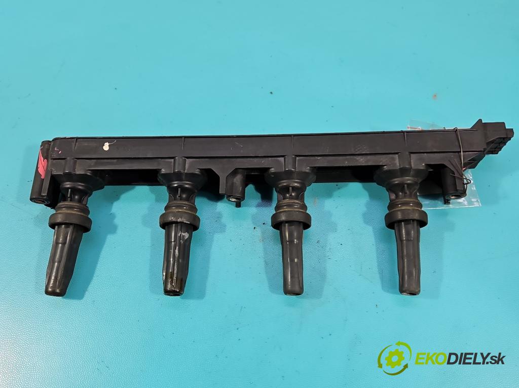 Peugeot 807 2002-2014 2.0 16V 140 HP manual 103 kW 1997 cm3 5- cievka zapaľovacia 9656695780 (Zapaľovacia cievka)