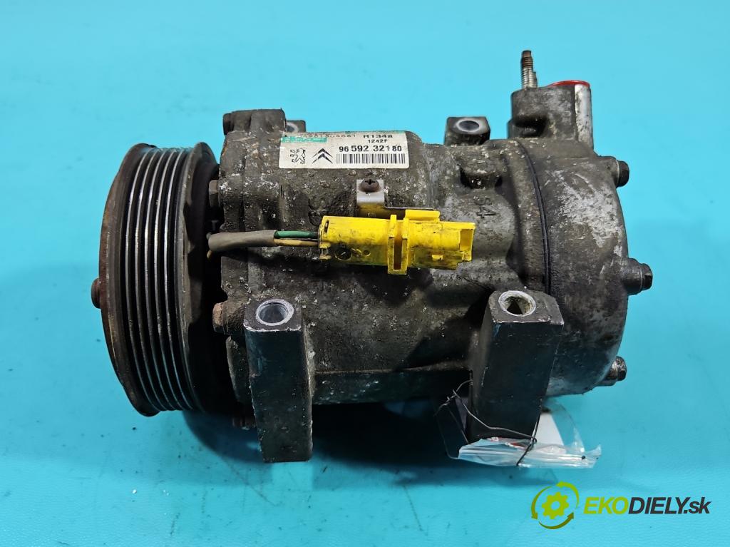 Peugeot 807 2002-2014 2.0 16V 140 hp manual 103 kW 1997 cm3 5- Kompresor: klíma 9659232180 (Kompresor klimatizace)