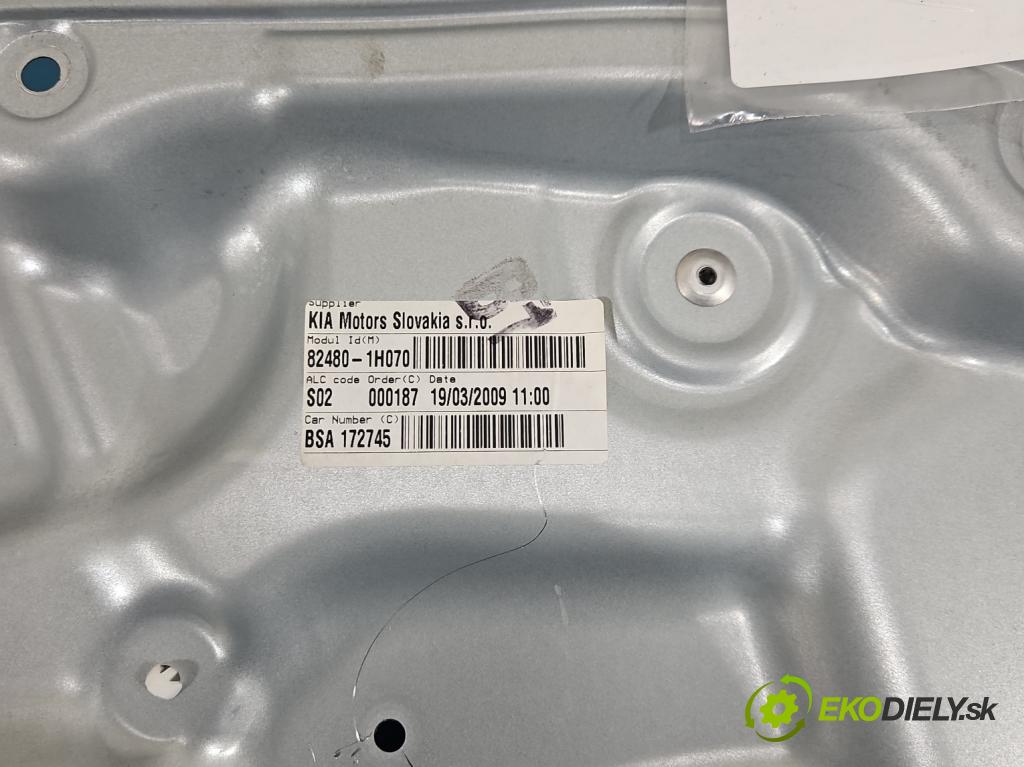 Kia Ceed I 2006-2012 1.4 16v 109 HP manual 80 kW 1396 cm3 5- mechanizmus okna predné pravý 402054D