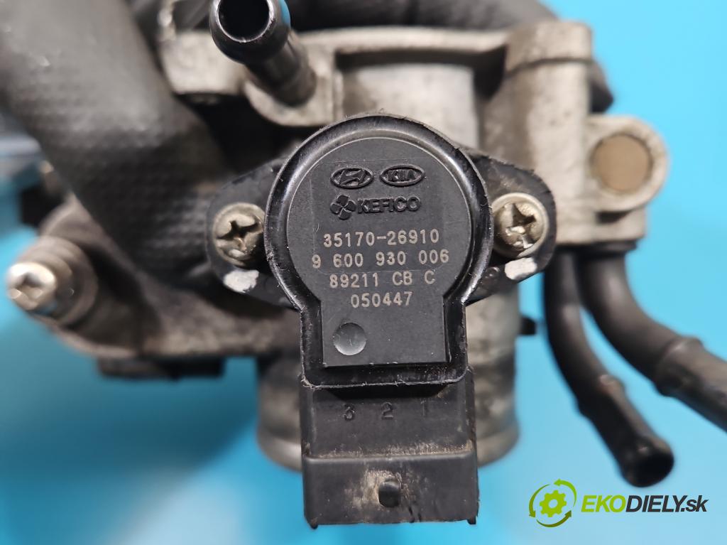 Kia Ceed I 2006-2012 1.4 16v 109 HP manual 80 kW 1396 cm3 5- klapka 35100-2B000 (Škrtiaca klapka)