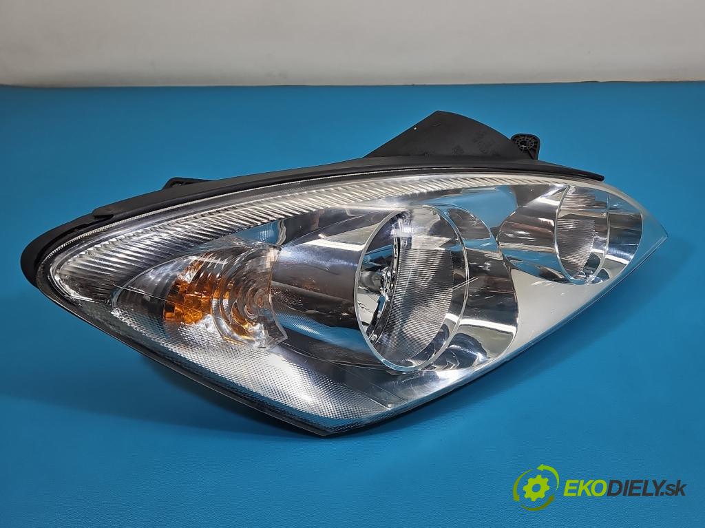 Kia Ceed I 2006-2012 1.4 16v 109 HP manual 80 kW 1396 cm3 5- Reflektor: pravý 92102-1H000 (Svetlo predné pravé)