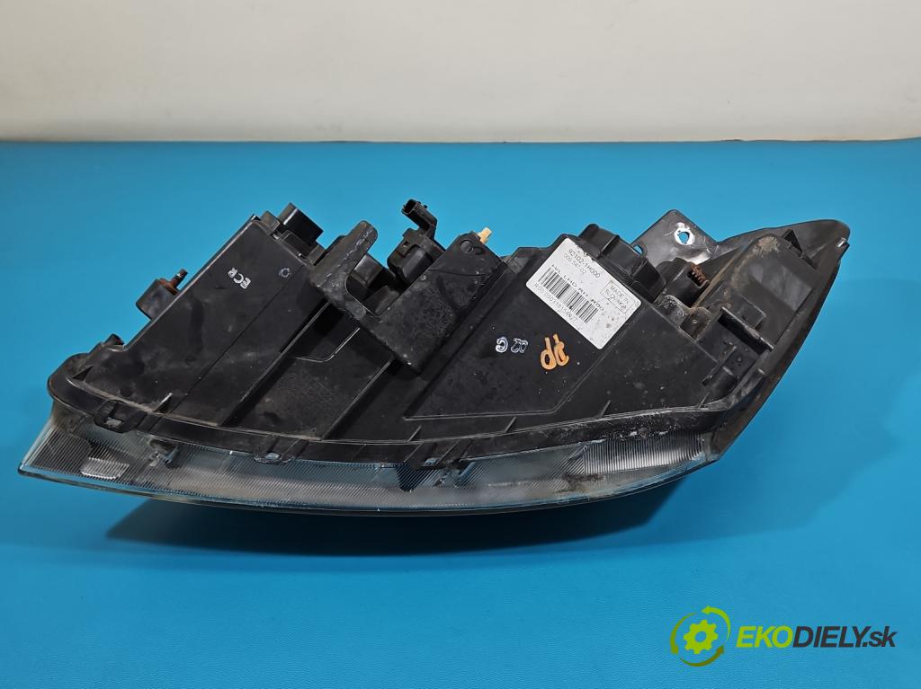 Kia Ceed I 2006-2012 1.4 16v 109 HP manual 80 kW 1396 cm3 5- Reflektor: pravý 92102-1H000 (Svetlo predné pravé)