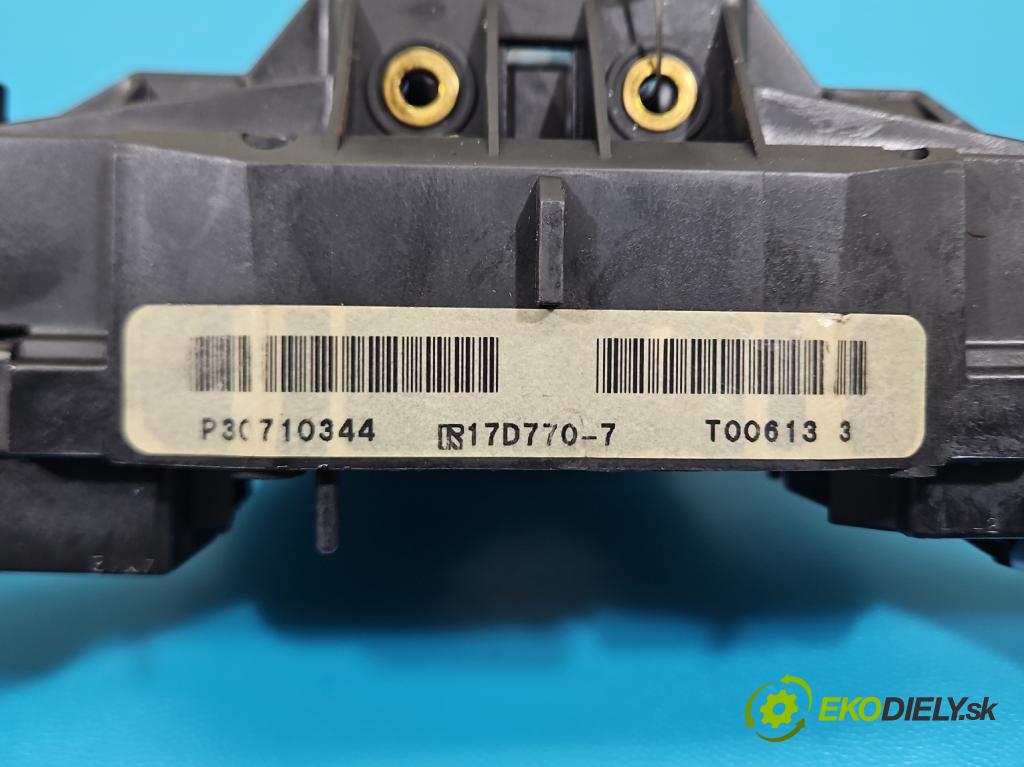 Volvo V50 2.4 20v 170 HP manual 125 kW 2435 cm3 5- prepínač komplex: 30710344 (Prepínacie páčky pod volantom)