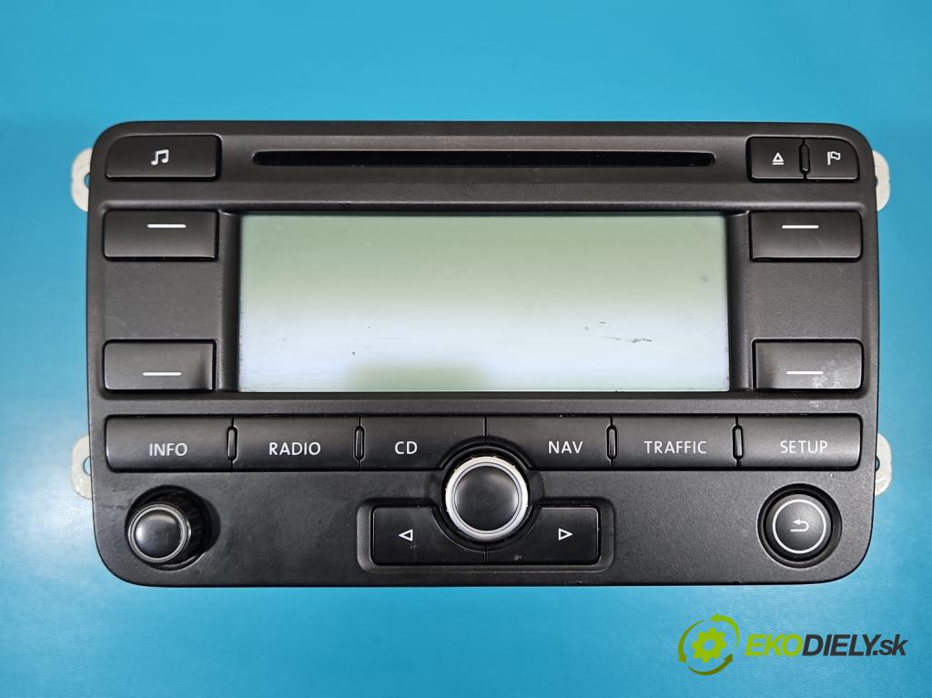 Vw Touran I 2003-2015 2.0 TDI 136 HP manual 100 kW 1968 cm3 5- Radio originál 1K0035191E