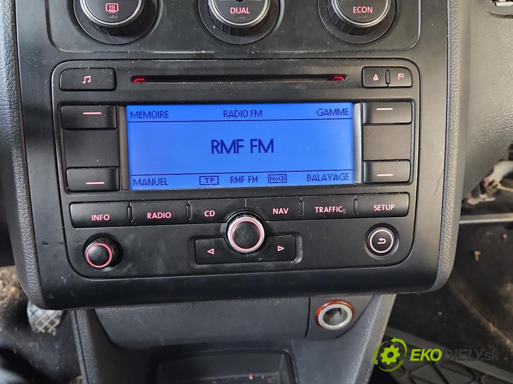 Vw Touran I 2003-2015 2.0 TDI 136 HP manual 100 kW 1968 cm3 5- Radio originál 1K0035191E