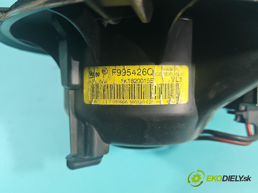 Vw Touran I 2003-2015 2.0 TDI 136 HP manual 100 kW 1968 cm3 5- ventilátor vzduchu 1K1820015E