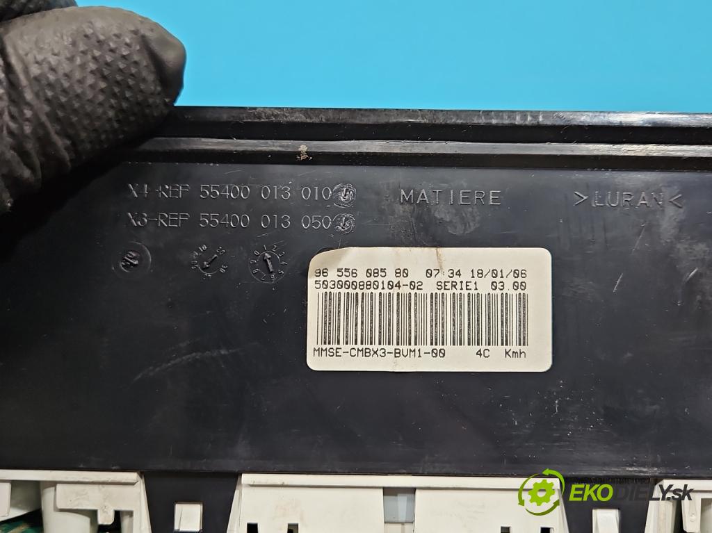 Citroen C5 I 2001-2008 1.8 16V 125 HP manual 92 kW 1749 cm3 5- prístrojovka/ budíky 9655608580 (Prístrojová doska)