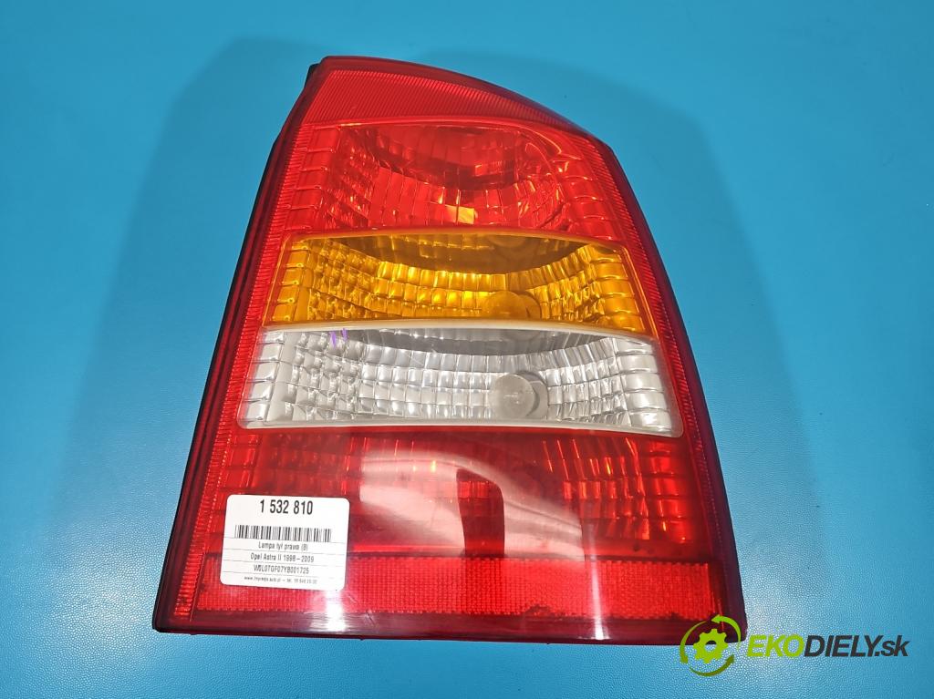 Opel Astra II 1998-2009 1.8 16V 116 HP manual 85 kW 1796 cm3 2- svetlo / reflektor zadné pravé  (Kľučka dverí ostatné)