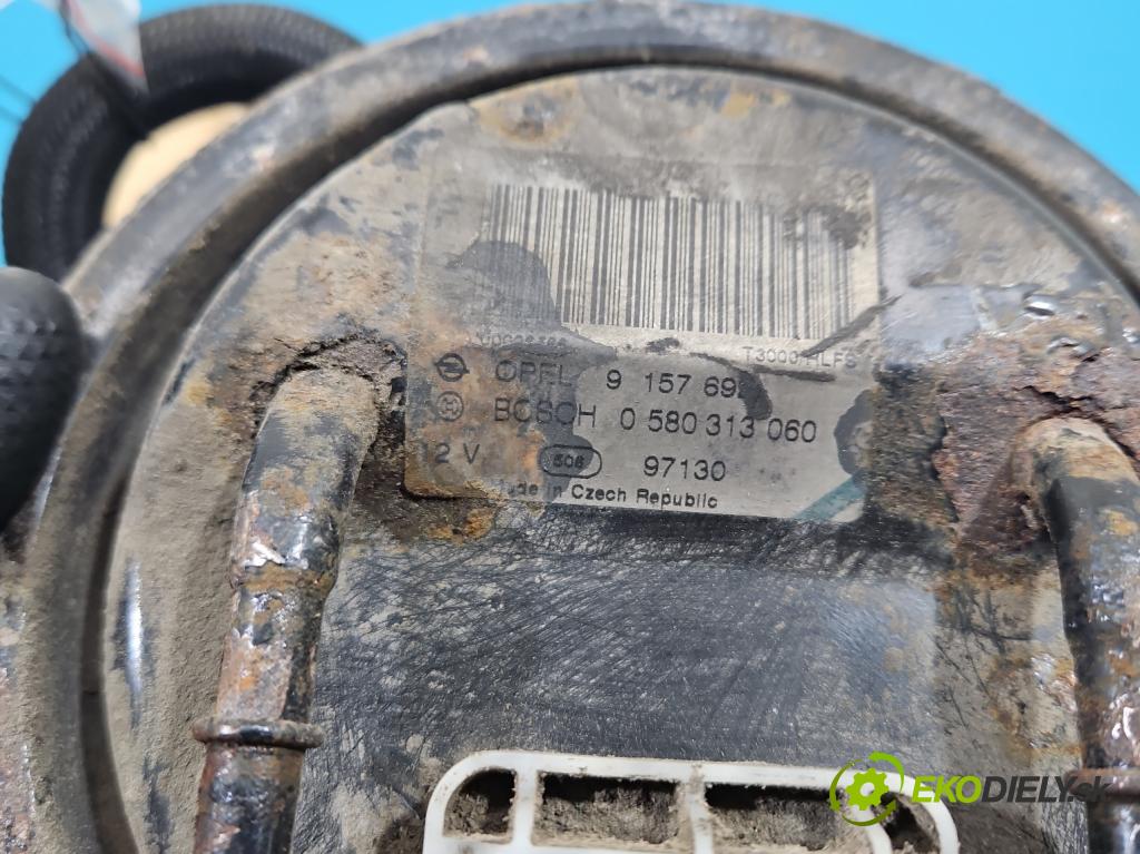 Opel Astra II 1998-2009 1.8 16V 116 hp manual 85 kW 1796 cm3 2- čerpadlo paliva 0580313060