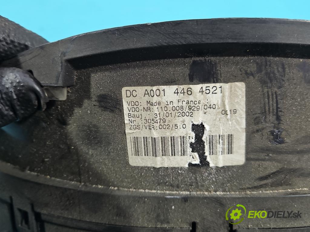 Mercedes Sprinter I 1995-2006 2.2 CDI 82 HP automatic 60 kW 2148 cm3 5- prístrojovka/ budíky A0014464521 (Prístrojová doska)