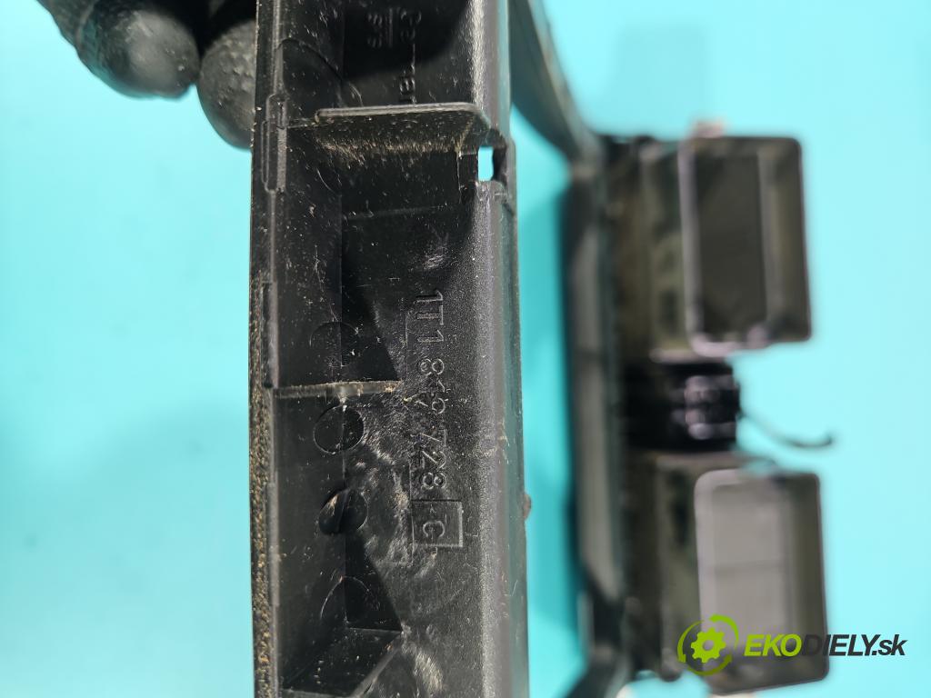 Vw Touran I 2003-2015 2.0 TDI 136 HP manual 100 kW 1968 cm3 5- Mřížka: kúrenia stredová 1T1819728C (Mriežka kúrenia (fukár))