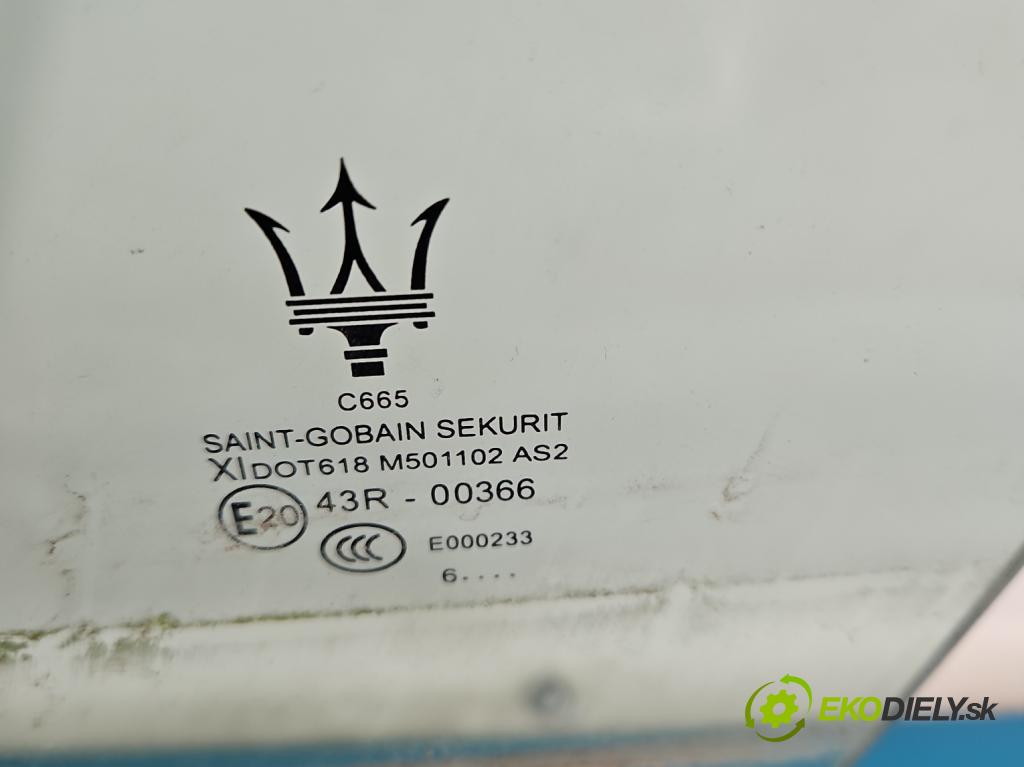 Maserati Quattroporte VI 13- 3.0 V6 automatic 301 kW 2979 cm3 4- sklo dvere predné ľavé