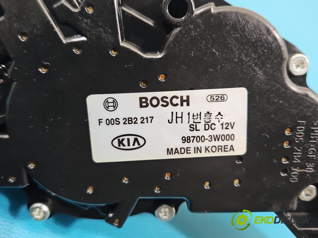 Kia Sportage III 2010-2015 1.6 GDI 135 HP manual 99 kW 1591 cm3 5- motor stieračov zadné 98700-3W000