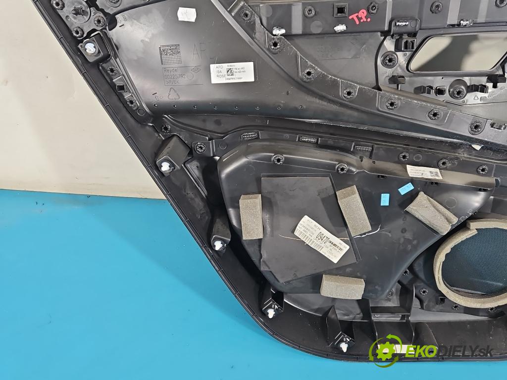Peugeot 3008 II 2016-2023 1.6 T 300 HP automatic 221 kW 1598 cm3 5- Čalounictví: dvere zadné pravé 98305891DG